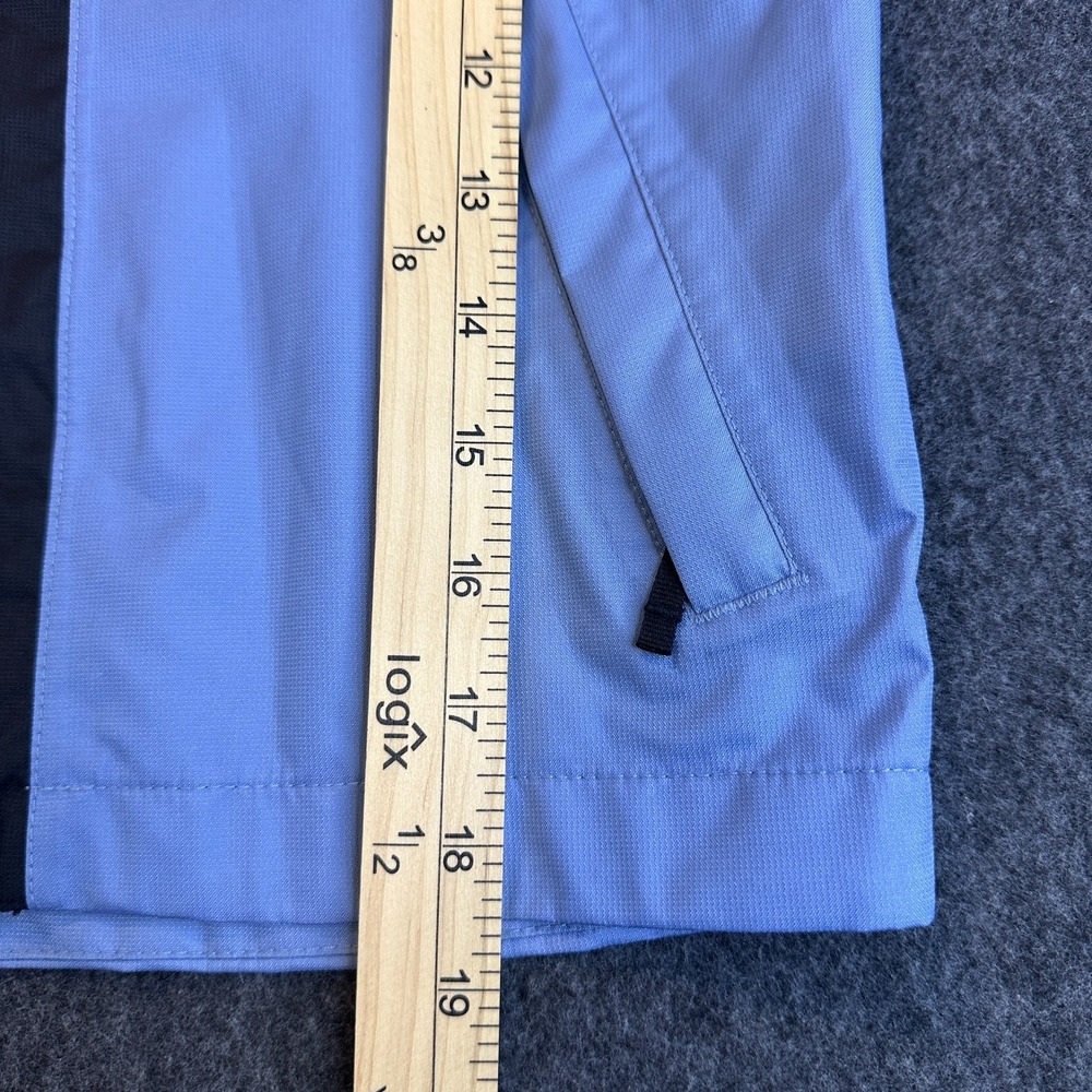 The North Face Boys Antora Rain Jacket Folk Blue Black Size XS 6 Waterproof Zip - Picture 12 of 15